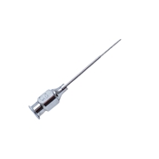 Lacrimal Cannula Straight, 23 Gauge 10mm Tip With Polished Finish, Reinforced In A 19 Gauge Shaft And An Overall Length Including Hub Of 2" (50mm), Hub Length 20mm And Working Length Is (32mm) 